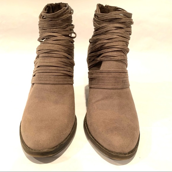 Fergalicious Tan Wicket Strappy Ankle Boots - Picture 2 of 10